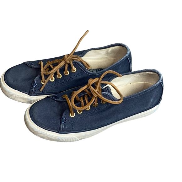Sperry Seacoast Canvas Sneakers 5M - Picture 4 of 8